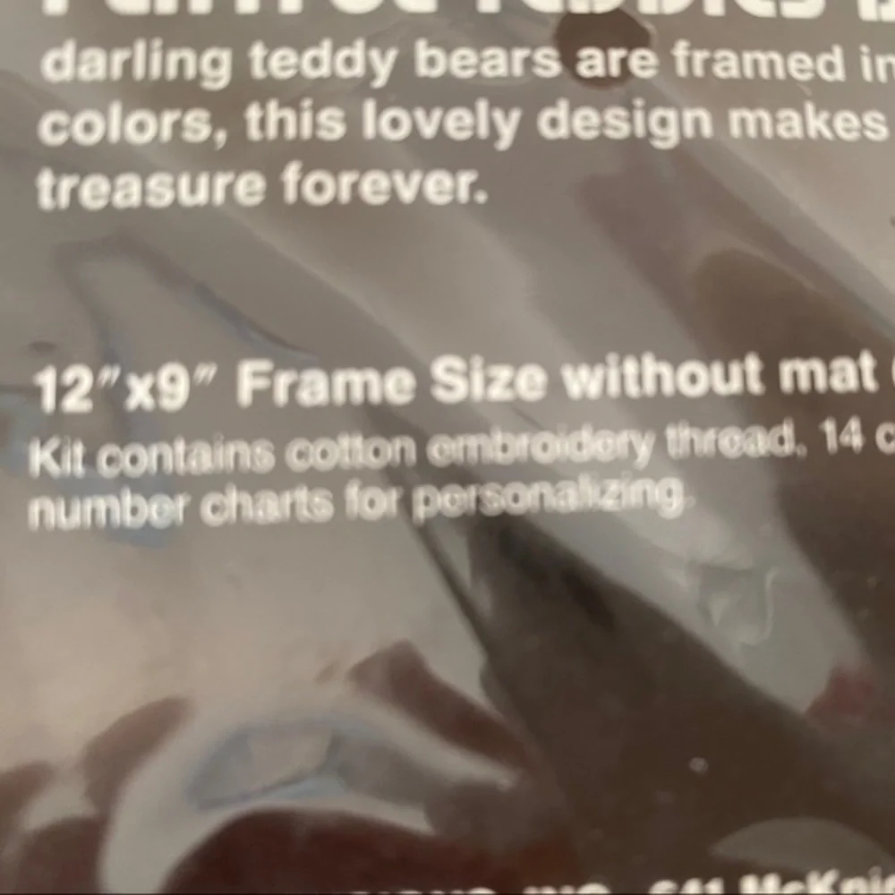 Vintage dimensions counted